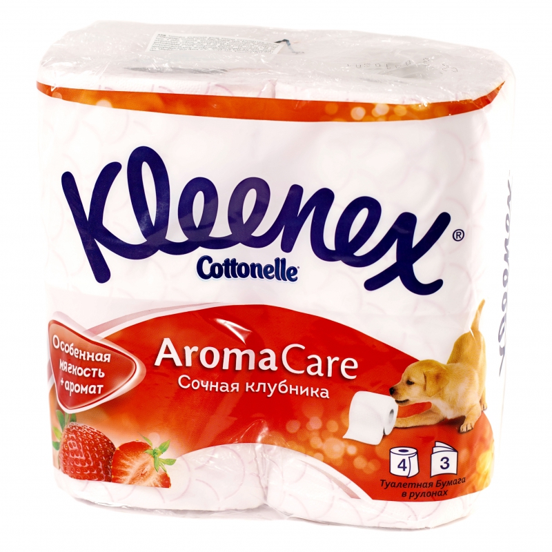 Թուղթ Զուգարանի Kleenex 4Pcs Կլուբնիկ3Շեր