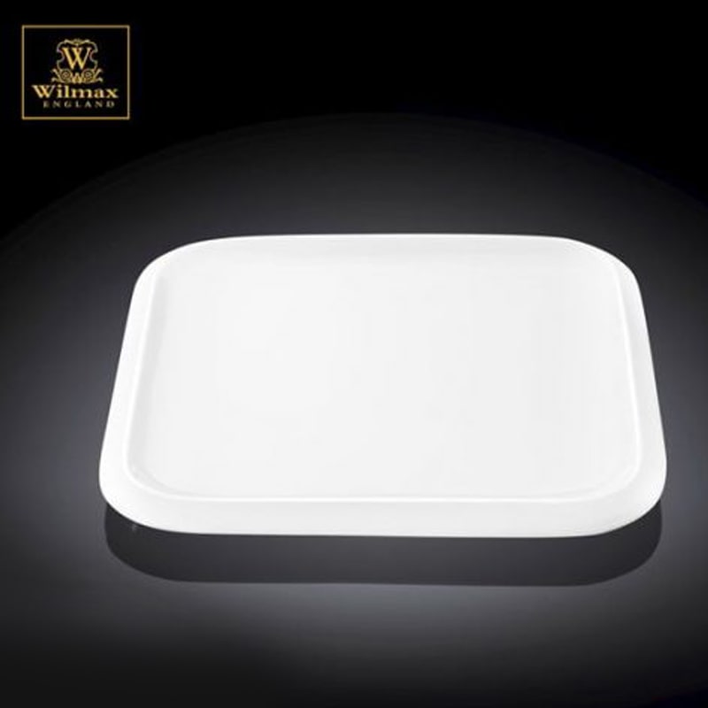 Քառակուսի ափսե Wilmax WL-991228/A 7891 ճենապակի 25.5x25.5սմ 2