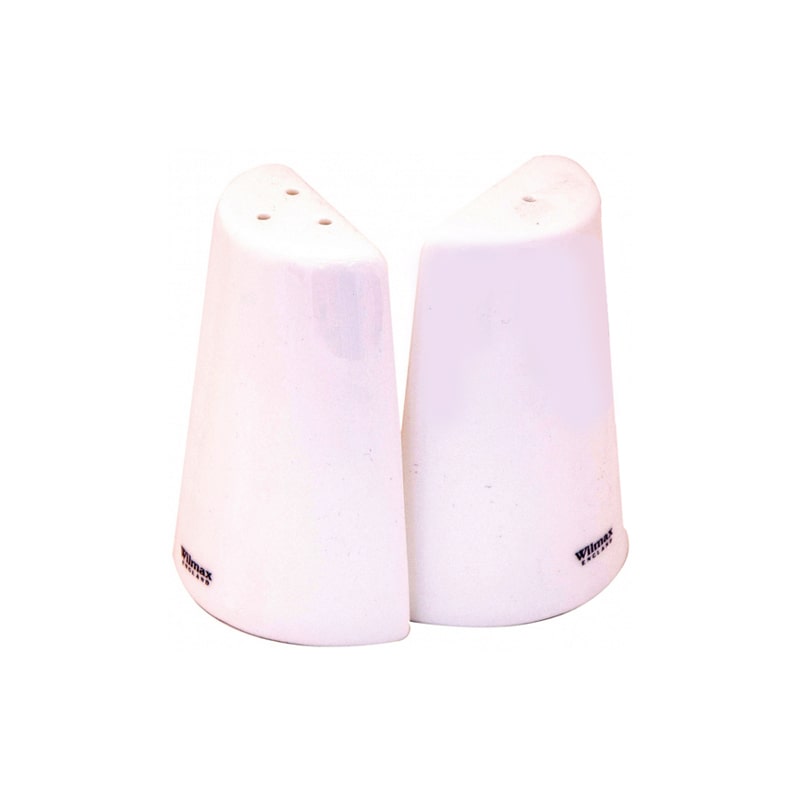 Համեմունքի տարաների հավաքածու Wilmax WL-996068/SP սպիտակ ճենապակի 2 հատ