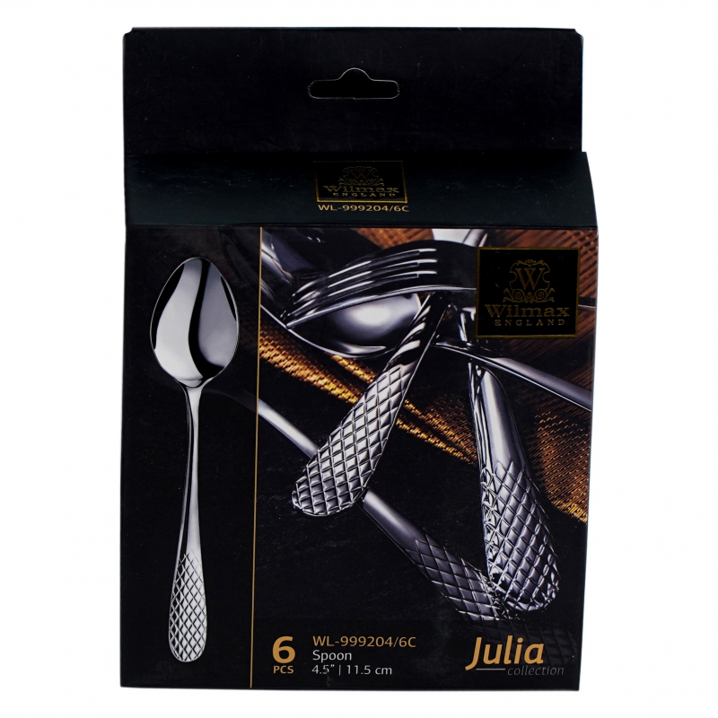 Գդալ Սուրճի 016-JV 999204 Julia 6հատ 4.5՛11.5սմ