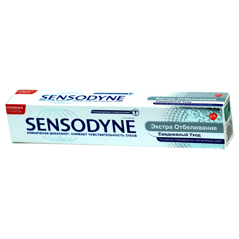 Մածուկ Ատամի Sensodyne 75մլ экстра отбеливание