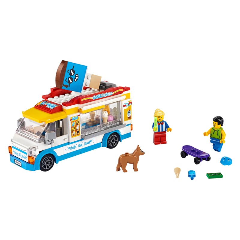 Կոնստրուկտոր LEGO City 60253 պաղպաղակի մեքենա 200 կտոր 5+ 2