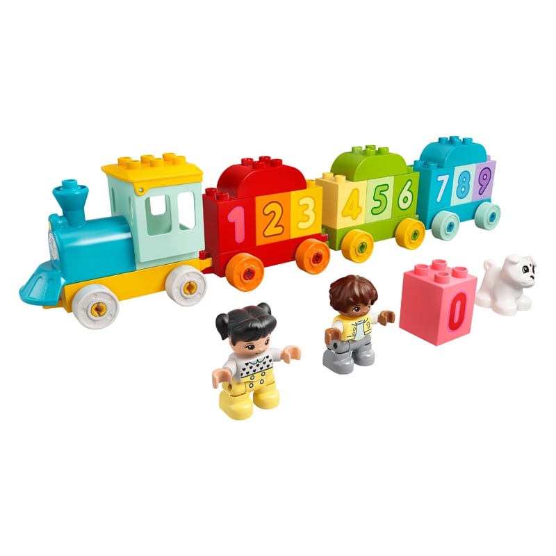 Կոնստրուկտոր LEGO Duplo 10954 թվերով գնացք - սովորում ենք հաշվել 23 կտոր 1․5+ 2