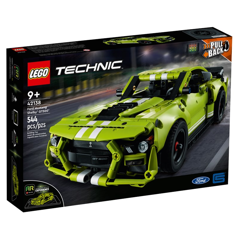 Կոնստրուկտոր LEGO Technic 42138 Ford Mustang Shelby GT500 544 կտոր 9+