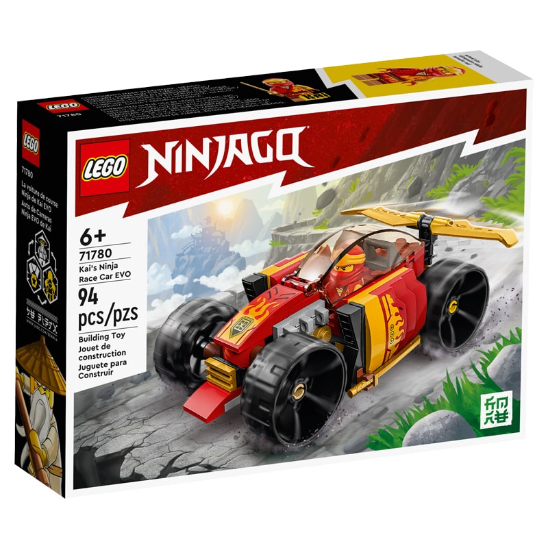 Կոնստրուկտոր LEGO NINJAGO 71780 նինջա Կայի մրցարշավային մեքենան 94 կտոր 6+