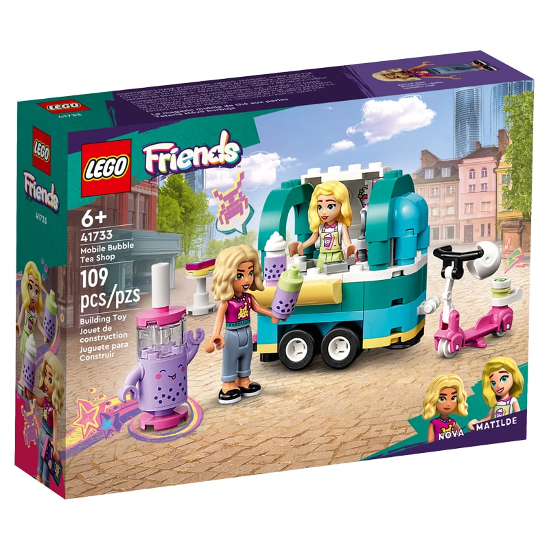 Կոնստրուկտոր LEGO Friends 41733 պղպջակներով թեյի շարժական խանութ 109 կտոր 6+