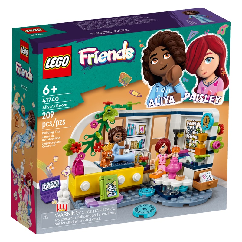 Կոնստրուկտոր LEGO Friends 41740 Ալիայի սենյակը 209 կտոր 6+