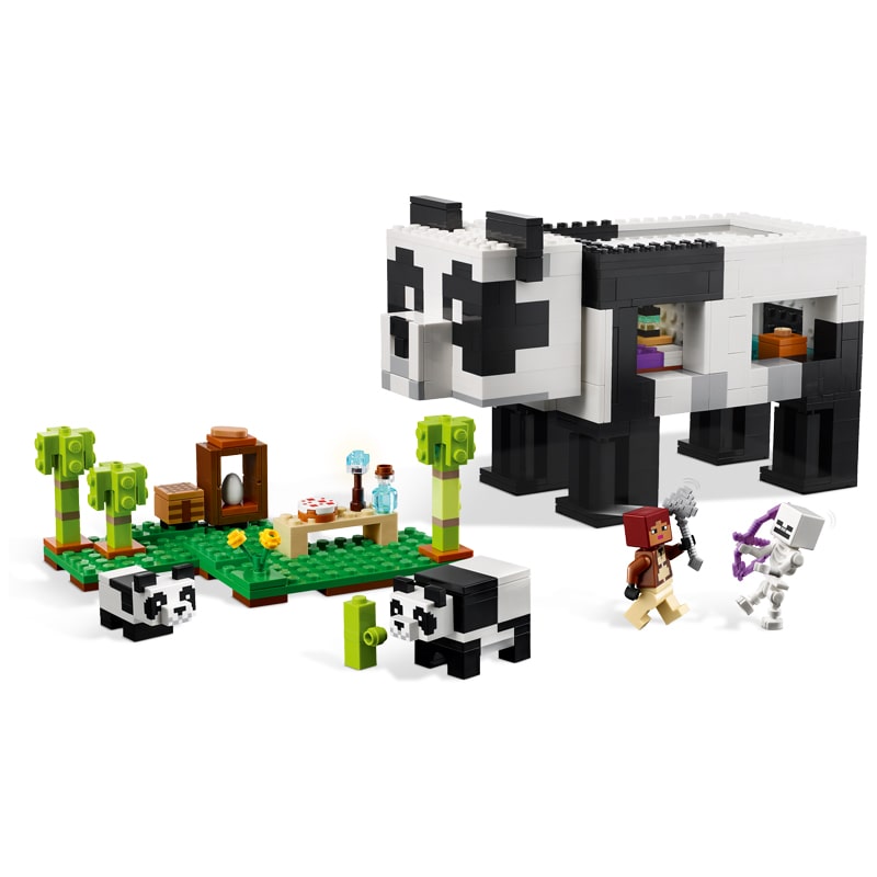 Կոնստրուկտոր LEGO Minecraft 21245 պանդայի տունը 553 կտոր 8+ 3