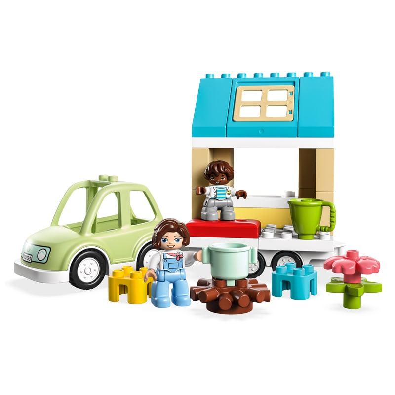 Կոնստրուկտոր LEGO Duplo 10986 տուն անիվների վրա 31 կտոր 2+ 2