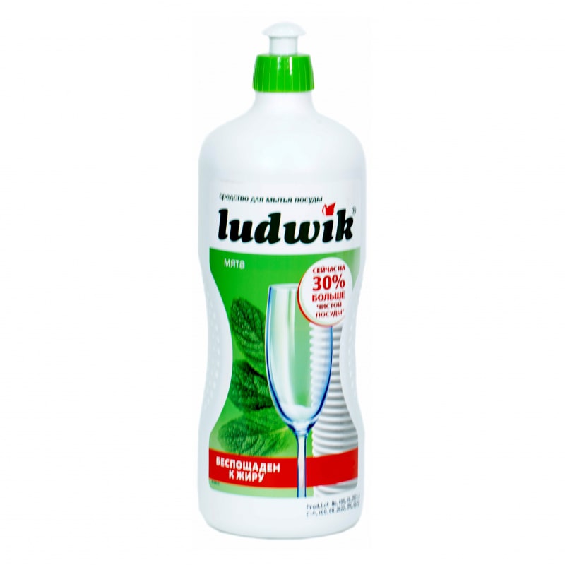 Սպասք լվանալու հեղուկ Ludwik 900գ անանուխ