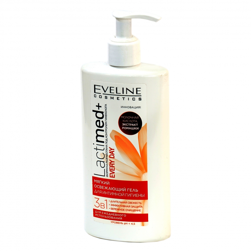 Գել Ինտիմ Eveline 250մլ 3в1 Lactimed+ Мягкий