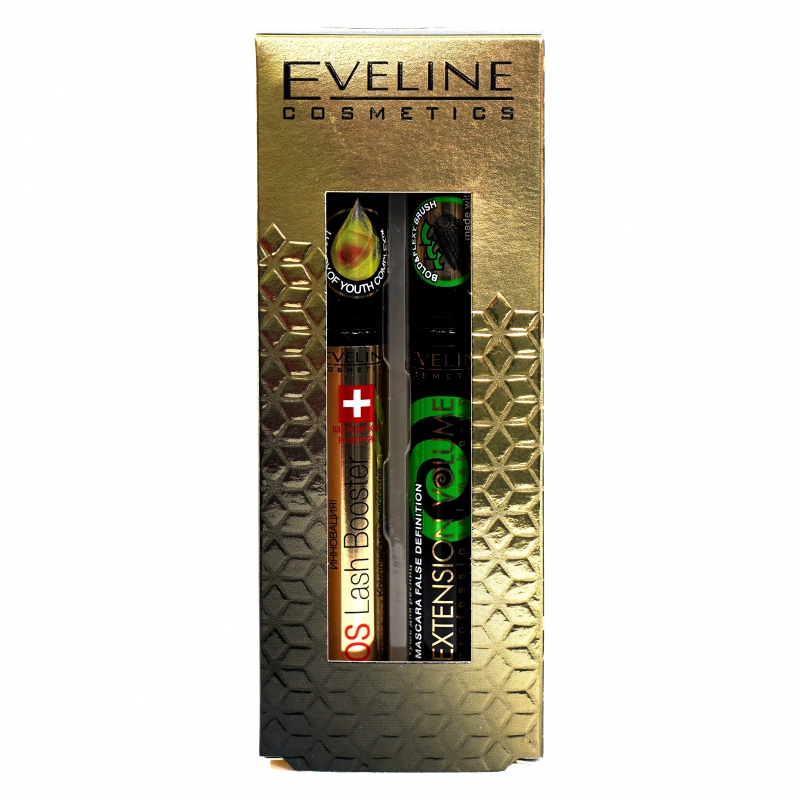 Հավաքածու Eveline Տուշ Lash Booster + Extension Volume