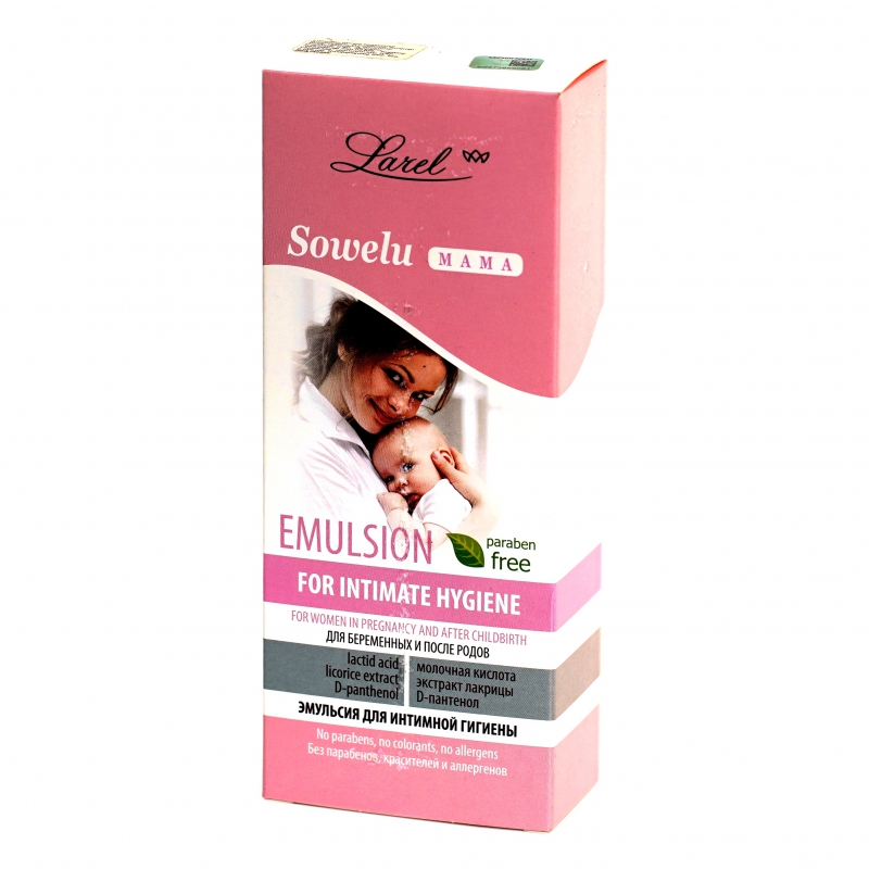էմուլսիա Larel Ինտիմ 300մլ Կաթնաթթու D-Pantenol