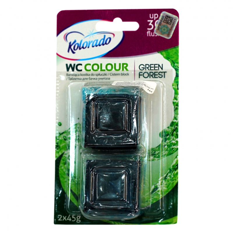 Հաբ Զուգարանի Kolorado 2*45գ WC Green Forest 2հտնց
