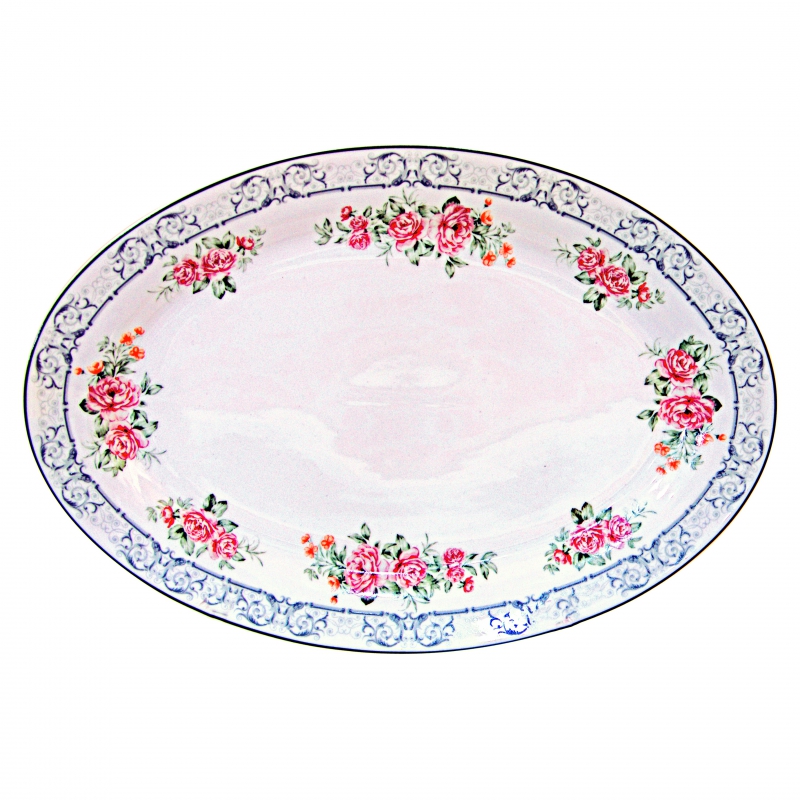 Ափսե Etro Milano Օվալ 14'' 17-016I 2հտ