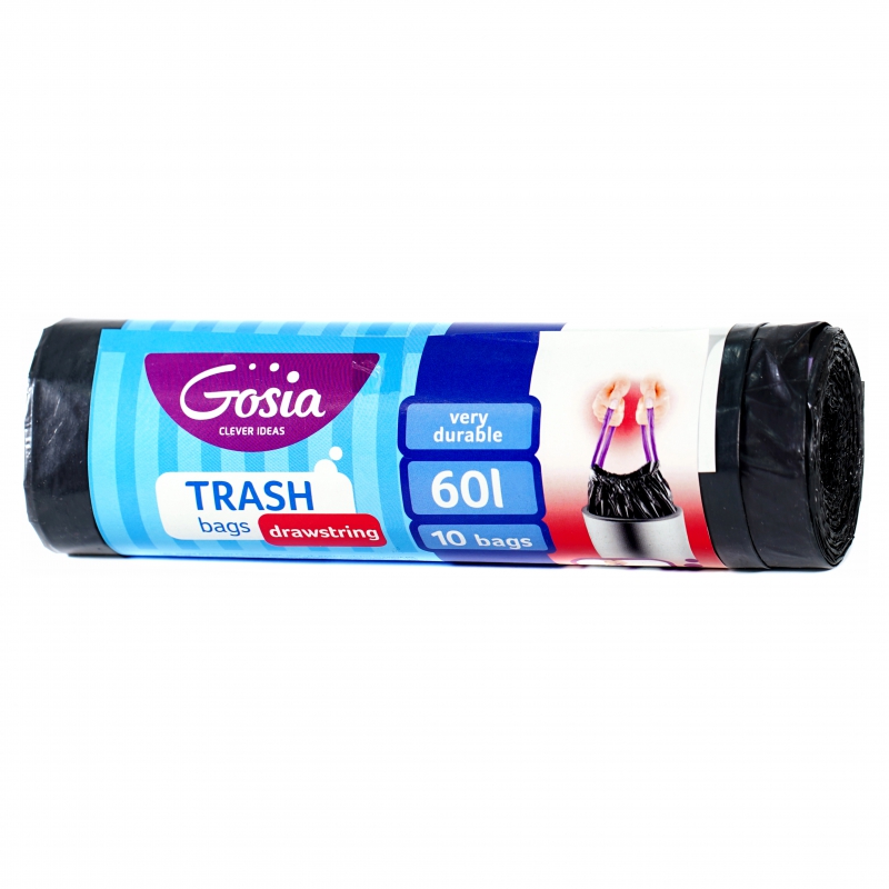 Տոպրակ Gosia աղբի 60լ 10հատ կապիչով