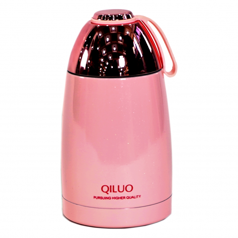 Թերմոս QILUO AV-7437 Կափ Սիլիկոնով 300մլ