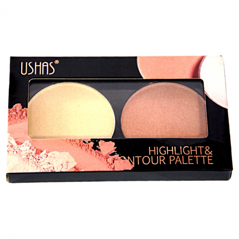 Այտներկ USHAS Contour Palette 2 Գույն