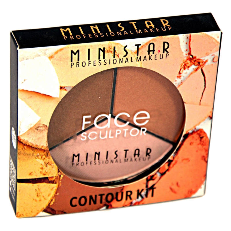 Այտներկ MINISTAR Sculptor + Glow Kit 3 Գույն