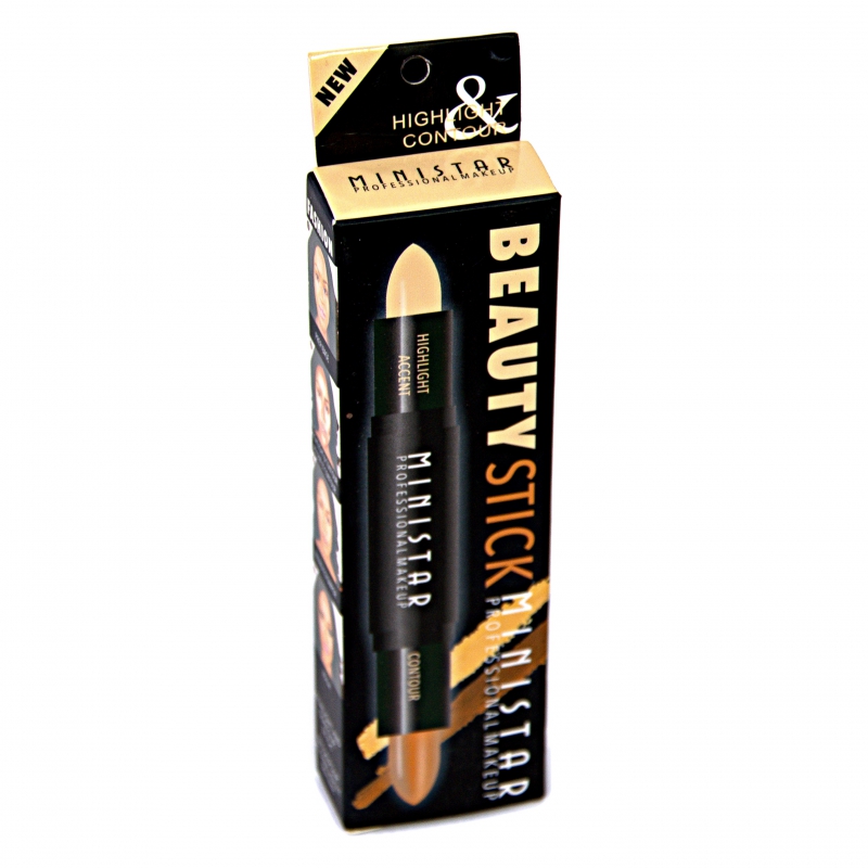 Կրեմ Դեմքի + Այտներկ MINISTAR Beuty Stick