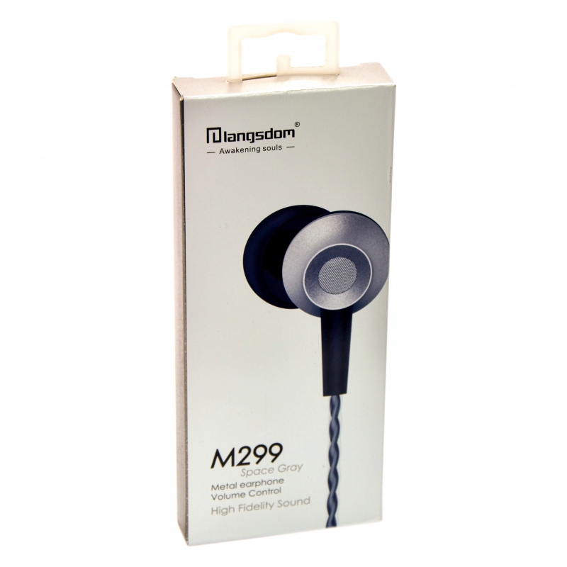 Ականջակալ Langsdom M299 Metal Earphone