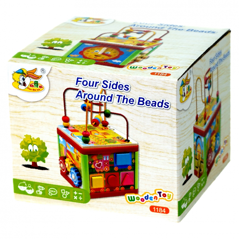 Խաղ Գլուխկոտրուկ Wooden Toy AH-6546 Փայտից Արկղ