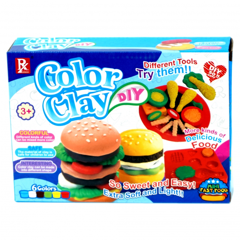 Ծեփախմոր Տուփով Color Clay AH-4048+ Ֆորմա 728B