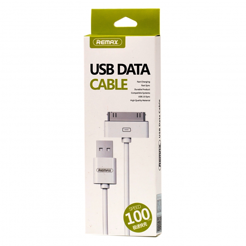 Լար USB Remax Iphone 4/4s 1մ Speed