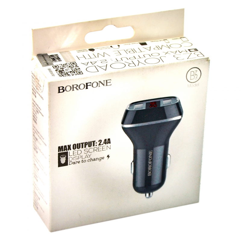 Մոդուլյատոր BOROFONE BZ3 2.4A LED