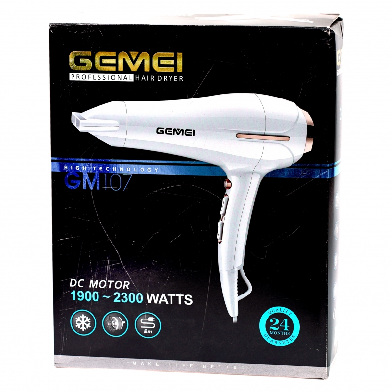 Վարսահարդարիչ Gemei GM-107 1900-2300W