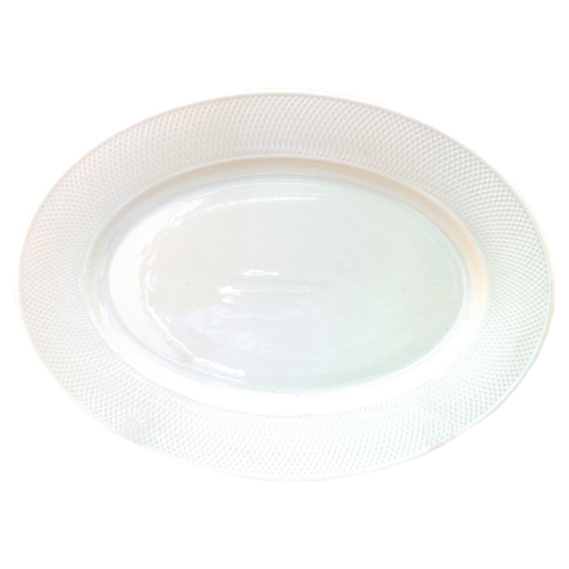 Ափսե Մատուցման Platinium Օվալ 29.5*21.5*2.3 BA1045-1 1հտ