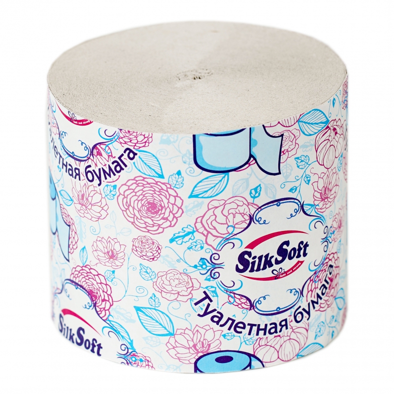 Թուղթ Զուգարանի Silk Soft Ծաղկավոր