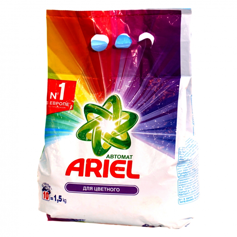 Լվ Փոշի Ավտոմատ Ariel 1.5կգ Color