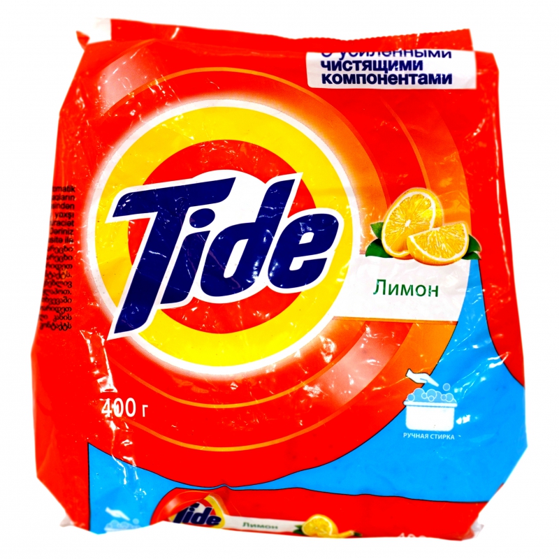 Լվ Փոշի Ձեռքի Tide 400գ Limon