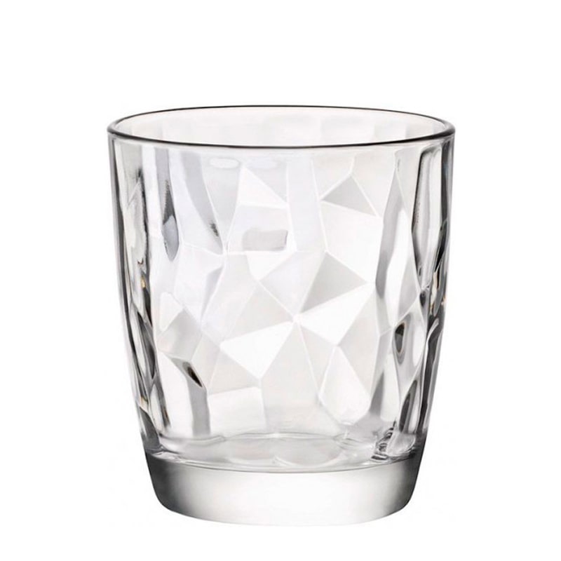 Հյութի բաժակ Bormioli Rocco 302260 Diamond ապակի 390մլ 6 հատ