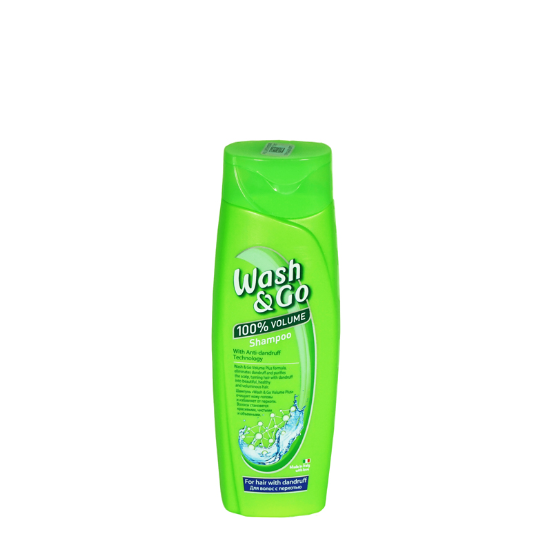 Շամպուն թեփի դեմ Wash&Go «Volume Plus» 200մլ