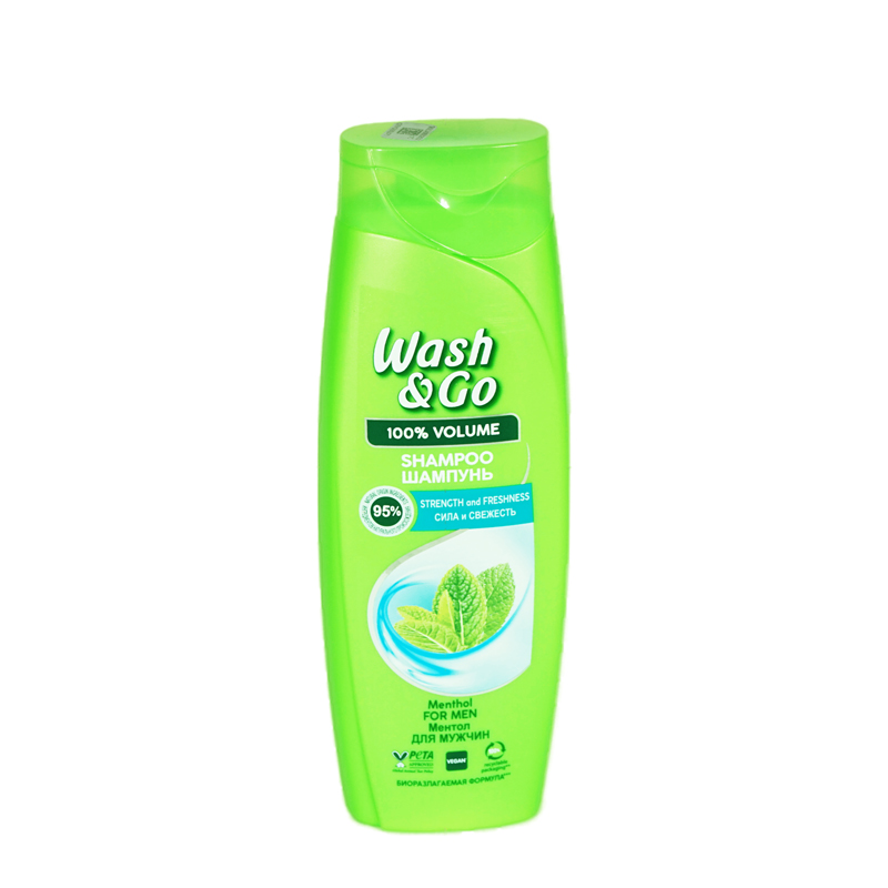  Շամպուն Wash&Go «Ուժ և թարմություն» 400մլ