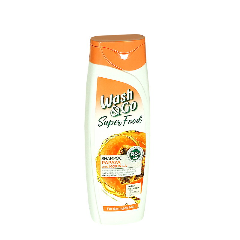 Շամպուն Wash&Go «Պապայա և մորինգա» 400մլ