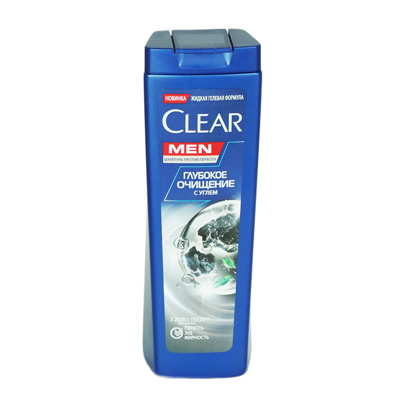 Շամպուն Clear Men «Խորը մաքրում ածուխով» 380մլ