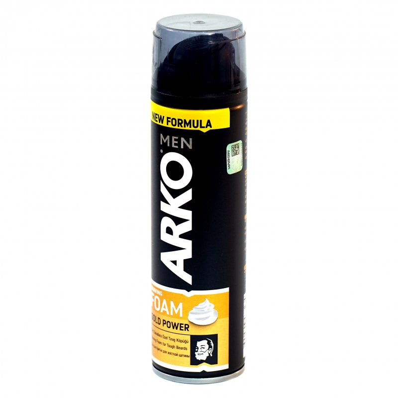 Փրփուր Arko 200մլ Gold Power