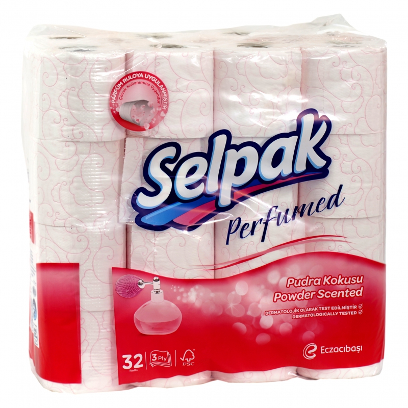 Թուղթ Զուգարանի Selpak 32հ Parfumed