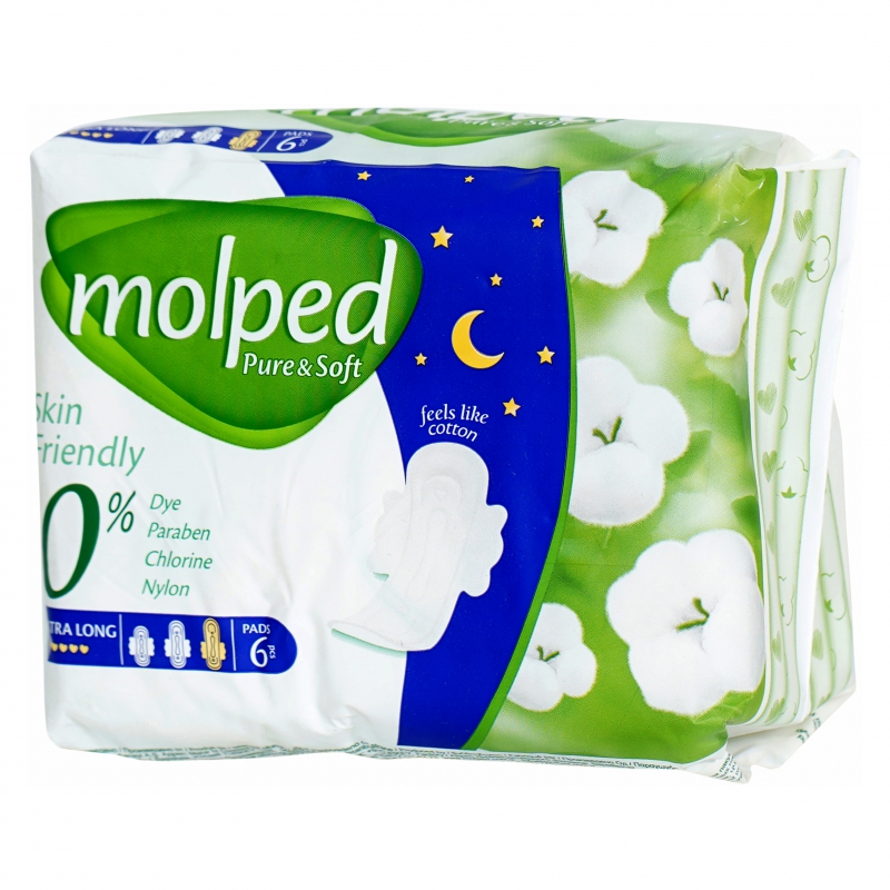 Միջադիր Molped Pure & Soft Night 6հտ