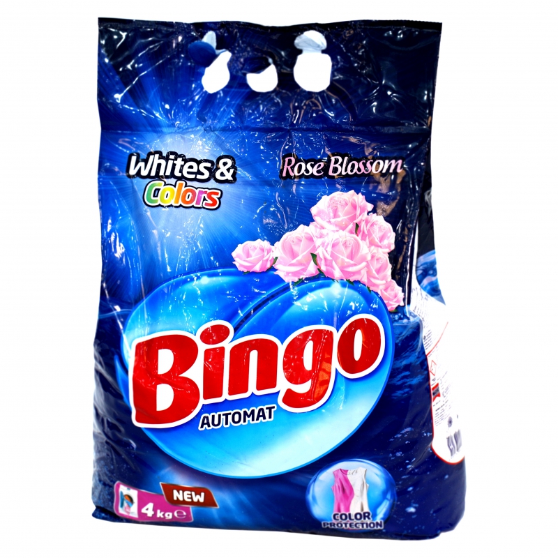 Լվ Փոշի Ավտոմատ Bingo 4կգ 2in1 Rose Blossom