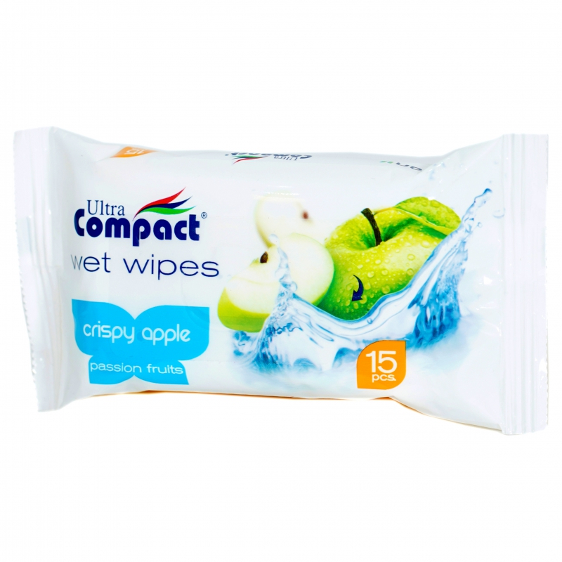 Թաց Անձեռոցիկ Compact Fruis 15հտ