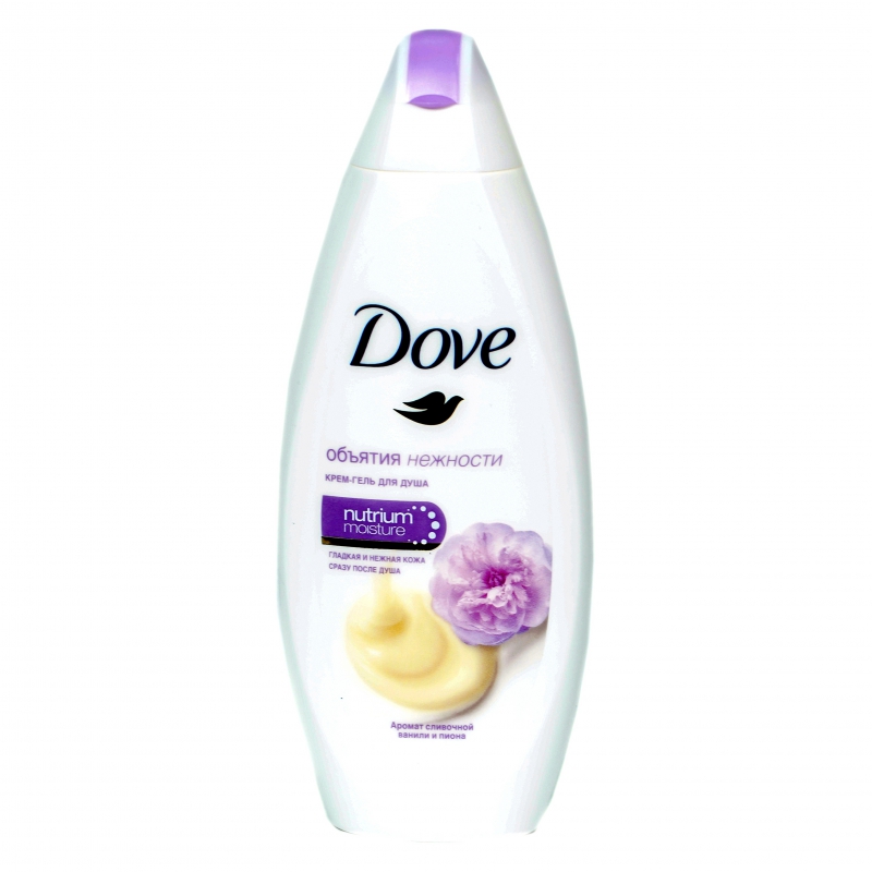 Գել Լոգանքի Dove 250մլ Сливочной Ванила и Пиона