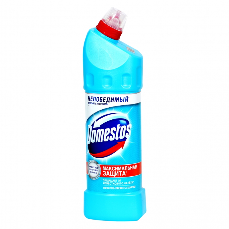 Հեղուկ Domestos 1լ Свежесть Атлантики Բաց Կապ/գ