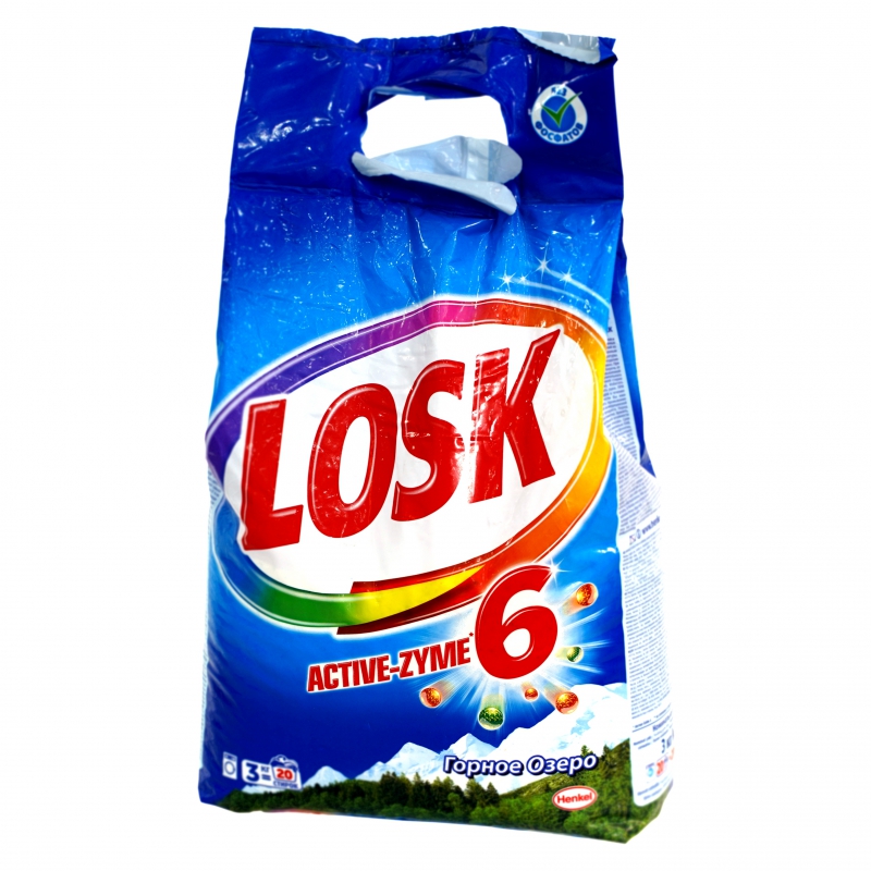 Լվ Փոշի Ավտոմատ Losk 3Կգ