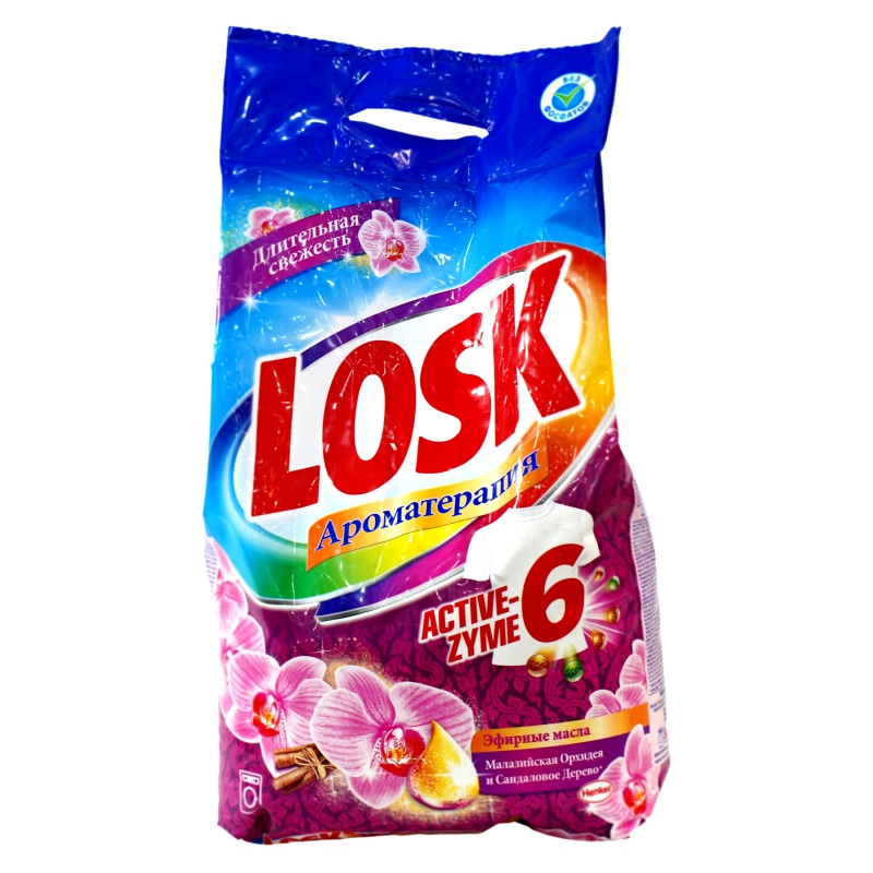 Լվ Փոշի Ավտոմատ Losk Ароматерапия 5.4կգ