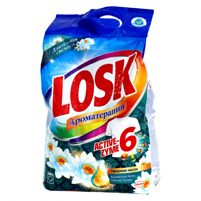Լվ Փոշի Ավտոմատ Losk 2.7կգ Lotus