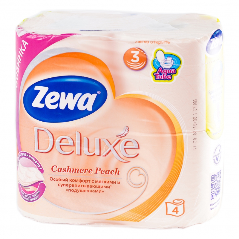 Թուղթ Զուգարանի Zewa Deluxe 4Հատ